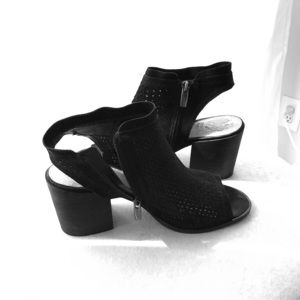 Vince Camuto Black Suede Bootie